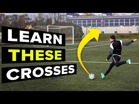 3 CROSSES YOU NEED TO LEARN | learn football skills
