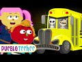 Pueblo Teehee Las Ruedas Del Autobús Terrorífico Canciones Infantiles Animadas