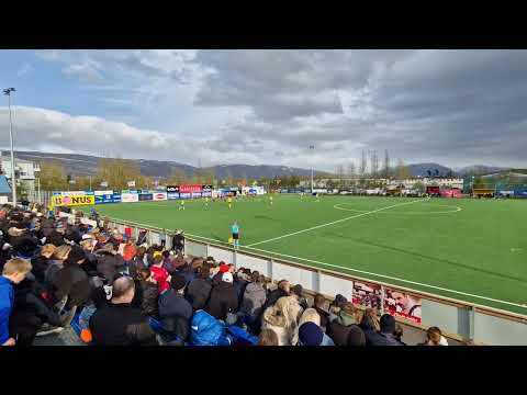 KA Akureyri - Vikingur 0-4 match-action at the KA Stadium 25.05.2023
