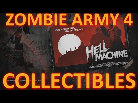 Zombie Army 4: Dead War - Hell Machine Collectibles Locations