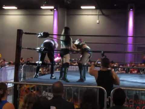 Rocky Radley, Rosalie Valle, Anna Diaz, KiLynn King at GWA in South Florida Dec. 2019