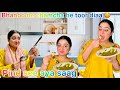 Aj Mane Nashty Ma Bnaya Saag Gao Se Aya Saag Muqadus Ch Vlogs Cooking Vlog