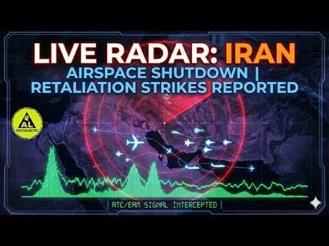 🚨 KHAMENEI STATUS: REGIME COLLAPSE? | Middle East & Iran Airspace Radar 24/7