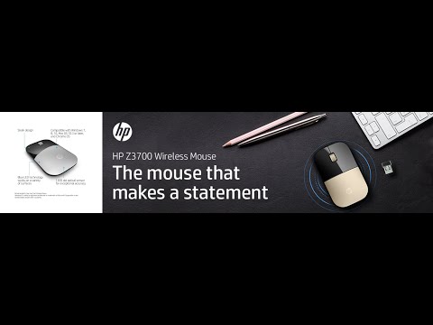 Hp z3700 wireless optical mouse
