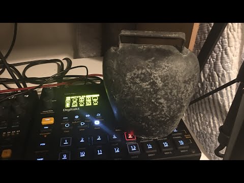 Techno with just a cowbell samples in to a digitakt. #jamuary2019 day17