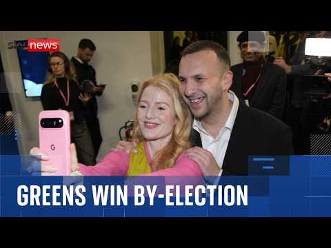 Greens win Gorton and Denton by-election, dealing blow to Keir Starmer