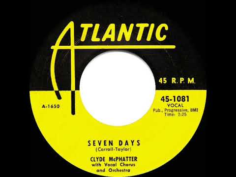 1956 HITS ARCHIVE: Seven Days - Clyde McPhatter