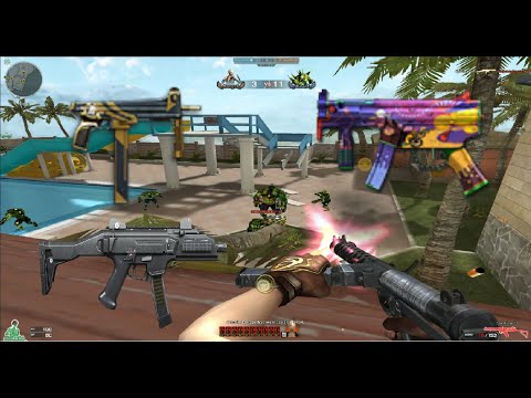 Jatimatic, Mp5kA4-H, Sterling ST, Scorpion EVO - Crossfire West