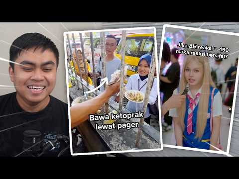 Ketika penjual ketoprak menggunakan ilmu fisika... 😂😂