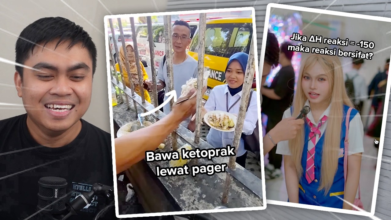 Ketika penjual ketoprak menggunakan ilmu fisika...