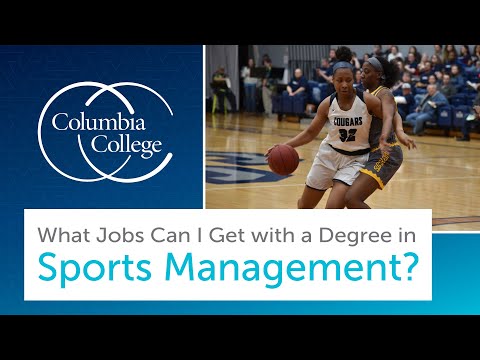 What Jobs Can I Get with a Degree in Sports Management?