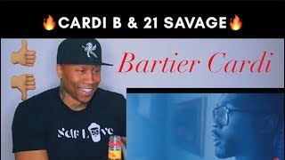 Cardi B - Bartier Cardi (feat. 21 Savage) [Official Video] REACTION!!!