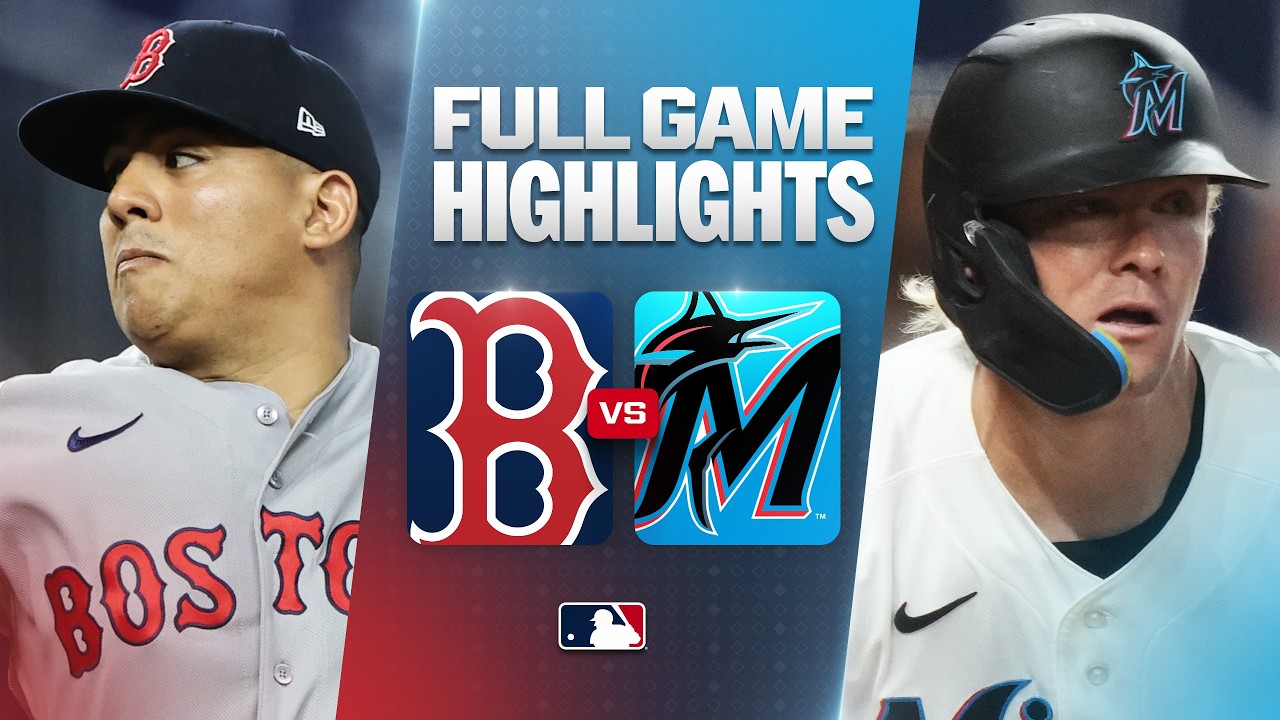 8월25일 보스턴 마이애미 MLB 하이라이트