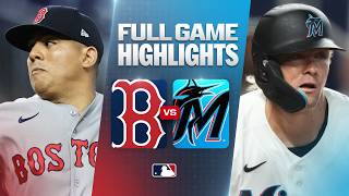 RED SOX vs. MARLINS: Official Full Game Highlights (August 24) | 2026 MLB Season
