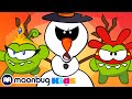 Om Nom Stories Evil Snowman Cut The Rope Funny Christmas Cartoons For Kids Babies