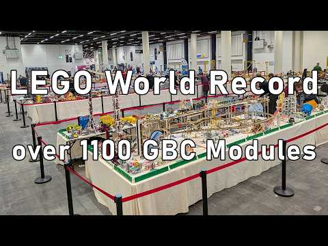 WELTREKORD! Die größte LEGO Great Ball Contraption (GBC) Anlage aller Zeiten