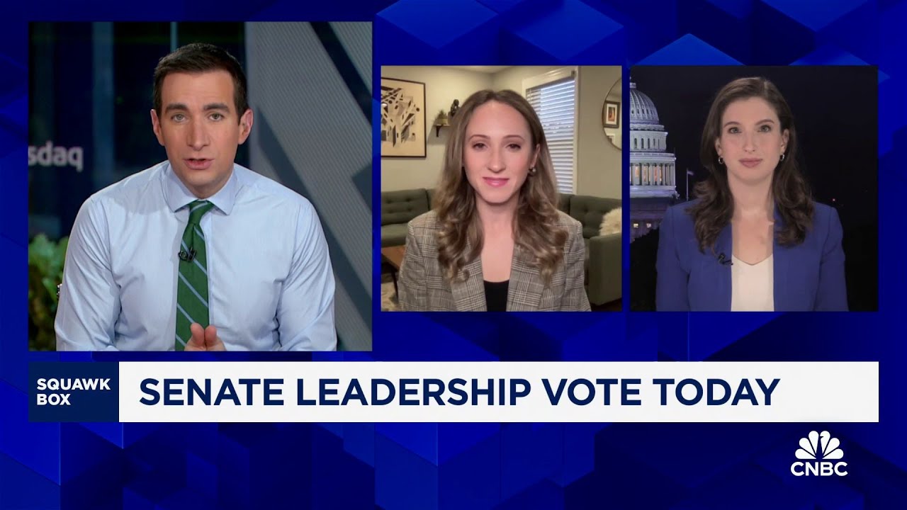 Senate leadership vote today: Here's what's at stake