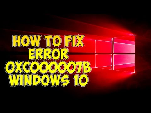 how to fix error #0xc00007b in windows 10 Best Method 0xc00007b 100% fix