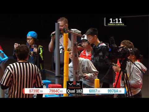 2015 VRC-MS Oppo Q182 -  (8739E 6007) 32-Opportunity Div-VRC Middle School-VEX Worlds 2015