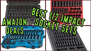 Great Amazon Tool Deals Best 1/2 Impact Socket Sets on Amazon
