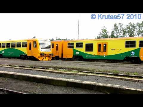 ČD 814.225 + 066, 064 a 057 - Kladno, 12.8.2010