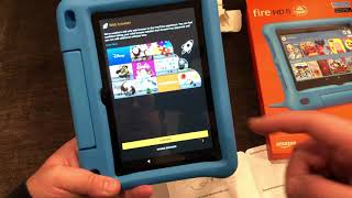 Fire HD 8 Kids Tablet FULL SETUP & Quick Demo of Interface