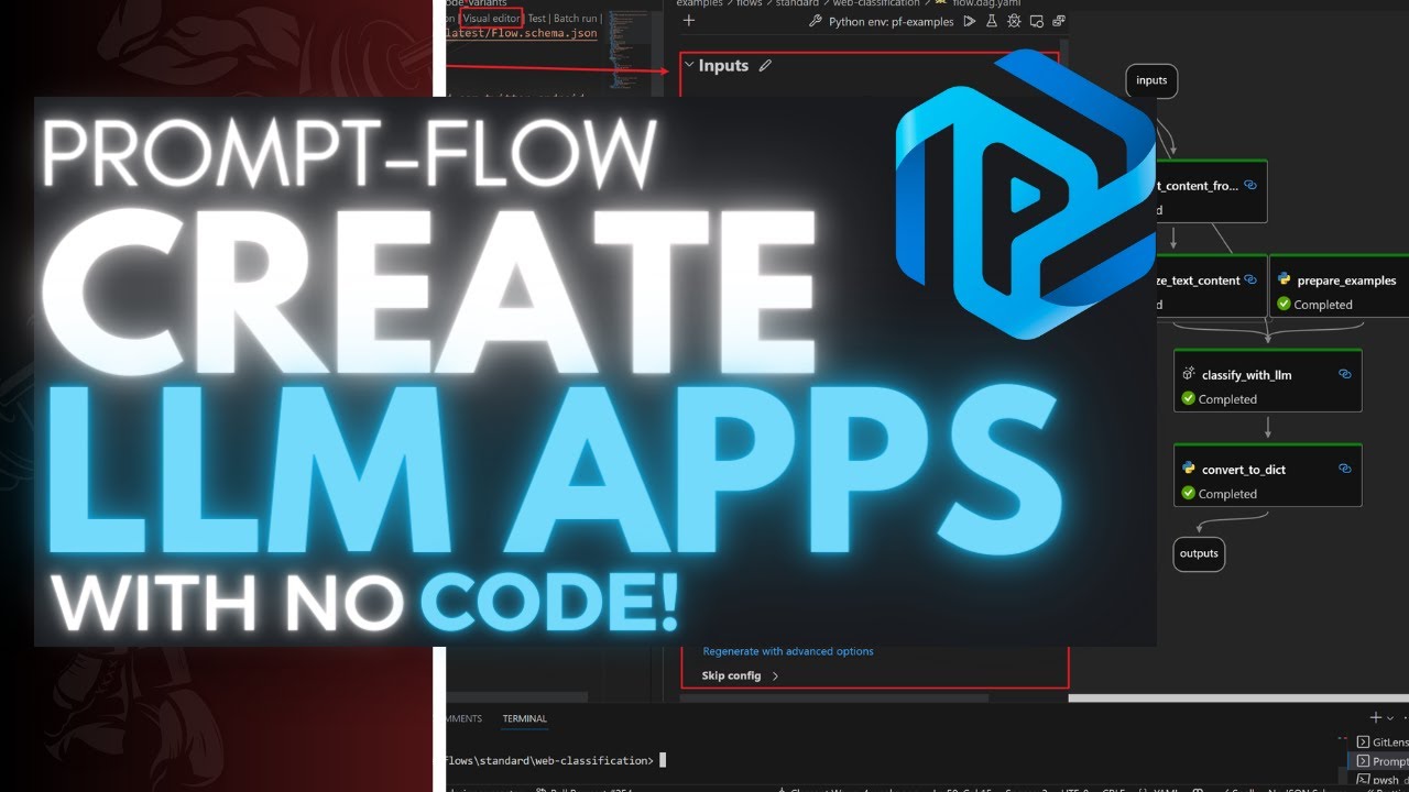 PromptFlow: Create LLM Apps In SECONDS with NO Code FOR FREE! (Installation Guide)