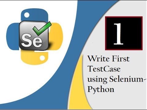 Selenium Python :First Test Case in Webdriver[Call/Wtsapp: +91-8743-913121-to Buy Full Course] Video