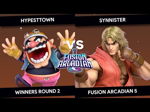 Fusion Arcadian 5 - HypestTown (Wario) vs Synnister (Ken) - Winners Round 2