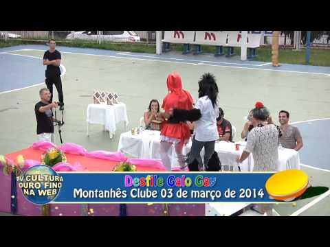 Ouro Fino Carnaval  2014 - Desfile do Galo Gay no Montanhês Clube