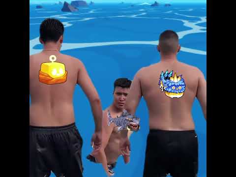 Bloxfruit terrorshark  VS Kitsune 😂💀 #roblox #bloxfruits #onepiece #anime