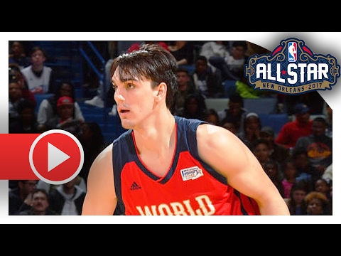 Dario Saric Full Highlights vs USA (2017 BBVA Rising Stars Challenge) - 17 Pts, 5 Reb