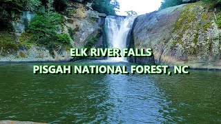 Elk River Falls - Pisgah National Forest - North Carolina  // 4K - DJI Mavic 2 Pro Footage