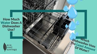 How Much Water Does A Dishwasher Use Find out here.