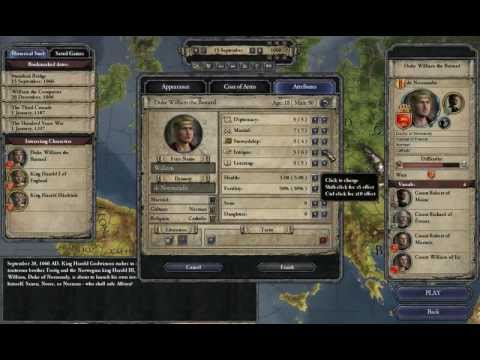 Crusader Kings II Ruler Designer DLC announcement trailer! - PARADOXPLAZA