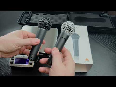 Behringer XM8500 $19  vs  Shure SM58 $99  | Quick Mic Tests