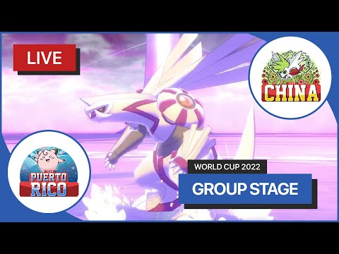 Alexavier Alvarez 🇵🇷 vs Peng Chongjun 🇨🇳 - Group Stage - World Cup of Pokémon VGC 2022