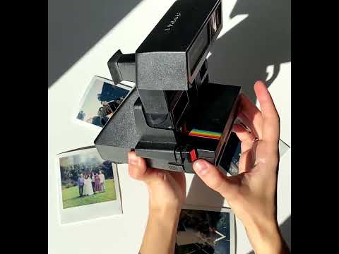 Винтажная камера Polaroid Supercolor 635CL черная (Refurbished
