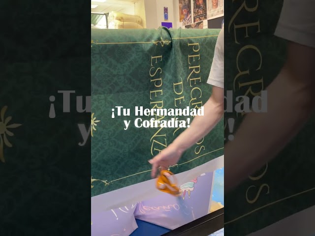Vídeo relacionado con Decoracion de Balcones para Semana Santa. Banderas religiosas para Balcones (100x70 y 150x100 cm.) | E&B PORRAS (100x70 cm.)