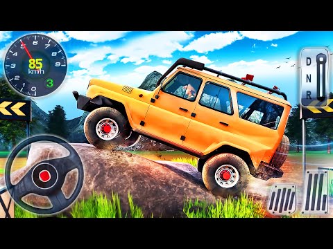 Offroad Vehicle SUV Driving Simulator - 4x4 Jeep Prado Race Hill Climb 2020 - Android GamePlay