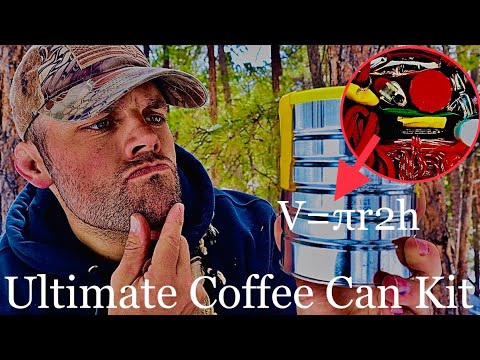 Ultimate Coffee Can Survival Kit!
