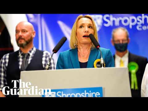Lib Dem Helen Morgan's victory speech after North Shropshire byelection win