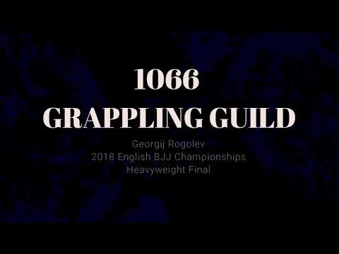 Georgij Rogolev English Open BJJ 2018 Heavyweight Finals