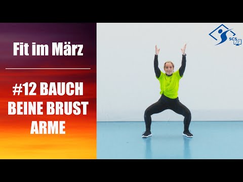 Fit im März #12 - Bauch, Beine, Brust & Arme