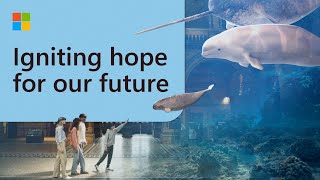 A glimpse into 2125 with Microsoft and the Natural History Museum Lond