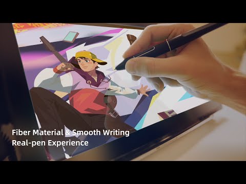 Grafikos planšetė - HUION Kamvas Pro 13 (2.5K, 13.3" IPS, 8192 lygiai) video