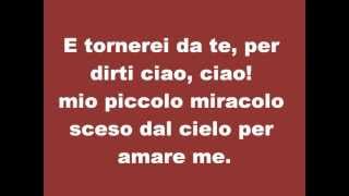 **TESTO** Tiziano Ferro - Per Dirti Ciao! **TESTO** Tiziano Ferro - Per Dirti Ciao!