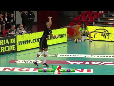 Highlights Wixo LPR Piacenza - Revivre Milano (3-1)
