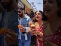 Watch Vicky Sara Enjoy Kulhad Pizza And Potato Twister In Indore Shorts Viral Trending Video