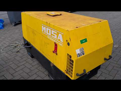 Stromaggregat Und Schweißgerät MOSA TS 350 SX-BC Mit YANMAR Motor - Nr. 350